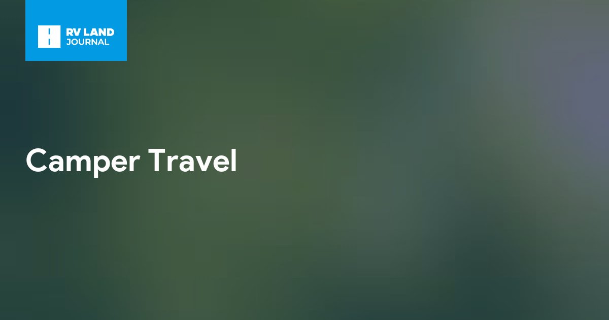 Camper Travel