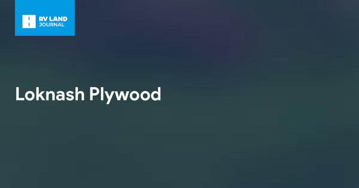 Loknash Plywood