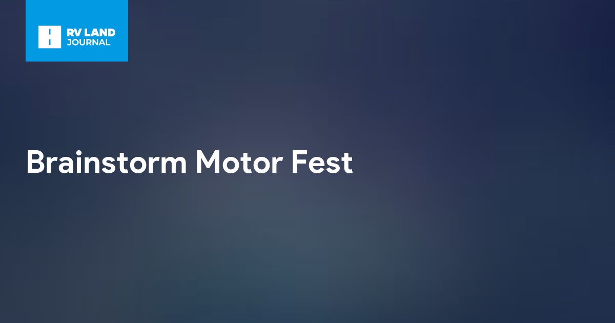 Brainstorm Motor Fest