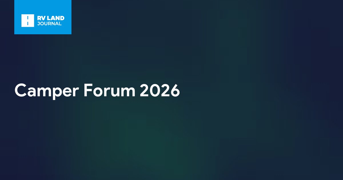 Camper Forum 2026