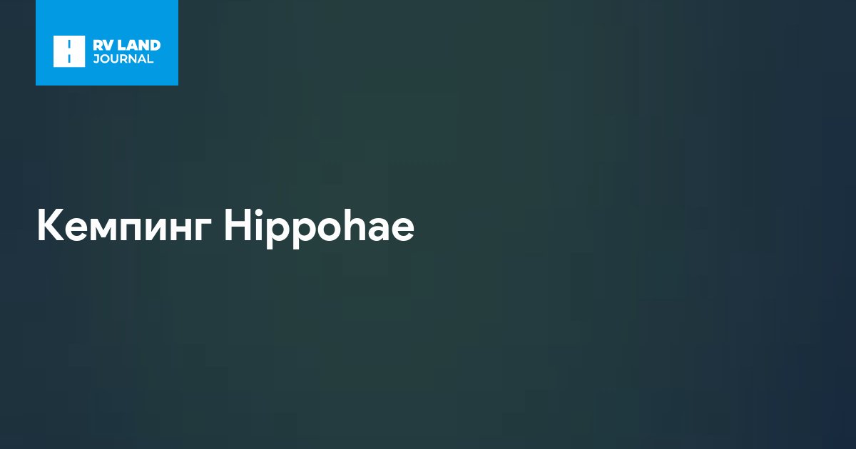Кемпинг Hippohae